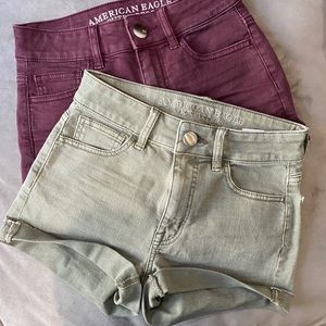 American Eagle super stretch shorts